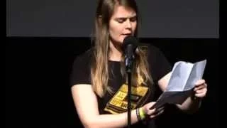 Poetry Slam Meisterschaft 2013 "Hazel Brugger" 02/14