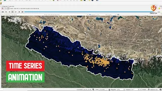 How To Make Time Series Animation Using QGIS || Earthquake Data Visualization In QGIS || GeoFox