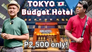 BUDGET HOTEL in TOKYO 🇯🇵 (5 Minutes walk from Train Station)