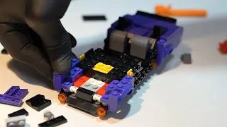 (ASMR X Lego Build) Lego Speed Champions 76904  1970 Dodge Challenger T/A.
