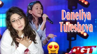 TST | Reacting To Daneliya Tuleshova Who You Are" - America's Got Talent 2020