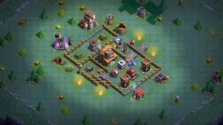 New ULTIMATE BH4 TROPHY [defense] Base 2021 Builder Hall 4 Trophy Base Design - CoC. 2021