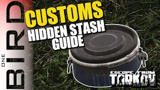 Comprehensive guide to ALL HIDDEN CACHE / STASH locations on CUSTOMS | Escape From Tarkov