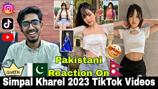 Simpal Kharel | 2023 TikTok Videos | Pakistani Reaction | Reaction Box