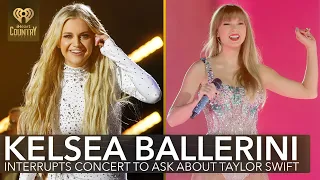 Kelsea Ballerini Interrupts Her Own Concert To Ask Fans About Taylor Swift | Fast Facts