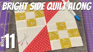 How to Sew Bright Side Block #11 | @FatQuarterShopTX Quilt Along