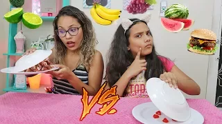 BALA VS COMIDA DE VERDADE! - JULIANA BALTAR