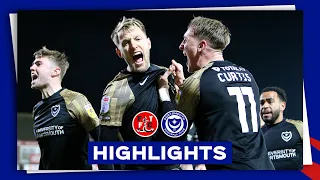 Highlights | Fleetwood Town 0-2 Pompey