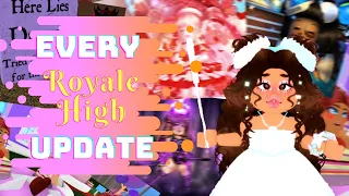 EVERY Single Royale High UPDATE EVER!    |     roblox