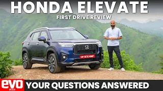 Honda Elevate | Your Questions Answered | First Drive Review | evo India