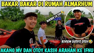 KESERUAN TEAM SEMVACK BERKUMPUL DI RUMAH ALMARHUM‼️RIVIEW OUTFIT OTOY BIKIN NGAKAK🤣🤣