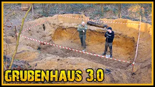 Grubenhaus 3.0 - Ihr wolltet es und es musste sein! [Part 1] - Bushcraft Survival Shelter