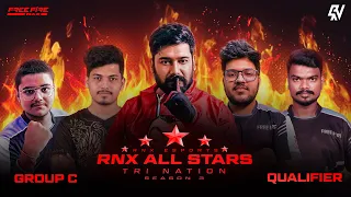 RNX All Stars | Group C - Garena Free Fire #gyangaming #rockyandrdx  #ipl