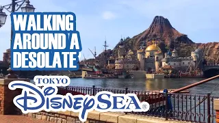 [4K] Walking Around a Desolate Tokyo DisneySea