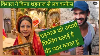 Vishal Singh ने किया  shehnaaz gill से love confess