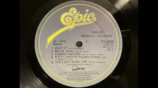 Michael Jackson - Billie Jean. 24 bit/ 96 KHz HQ Vinyl Rip. (Linn Sondek LP12/Ittok/Kandid)