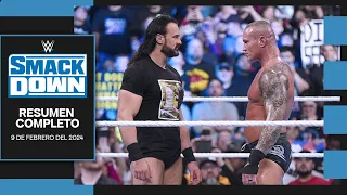 WWE SmackDown 9 Febrero 2024 - Resumen Completo en Español