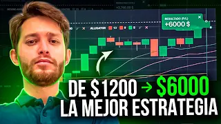 De $1200 → $6000 | LA MEJOR ESTRATEGIA DE TRADING PARA LOS NOVATOS EN OPCIONES BINARIAS | quotex