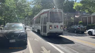 Subway–Surface Trolley Lines in Philadelphia, USA 2023 (SEPTA Trams)