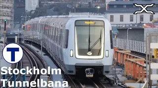 Tunnelbana Stockholm | Metro | Sweden | SL | MTR | 2022