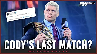 Cody Rhodes Sends Cryptic Tweet About Last Match