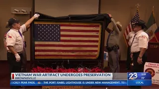 Vietnam war artifact undergoes preservation