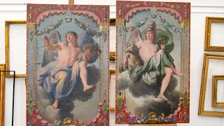 Restauration des tableaux de Noël Coypel // Restoration of the Noël Coypel paintings