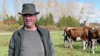 CLWA Visits Local Grass-Fed, Organic Dairy Farmer