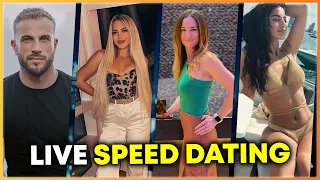 Live Speed Dating w/ 3 Hot Girls