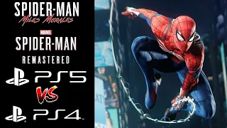 Spider-Man: Miles Morales And Remastered PS5 vs PS4: Graphics, Loading Times Comparison And More