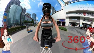 Shenzhen 360º VR- Himo H1 Micro E-Bike at Huaqiangbei