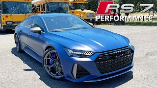 2024 AUDI RS7 PERFORMANCE // REVIEW 0-100 & 0-60 in 2.xx