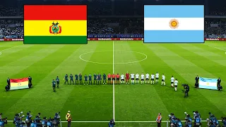 Bolivia vs Argentina - GROUP A - COPA AMERICA 2021 Gameplay