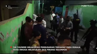 Detik-detik Tim Thunder Bubarkan Remaja yang Lakukan Perang Kelompok - 86