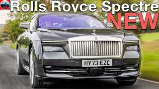 All NEW 2024 Rolls Royce SPECTRE Electric - Visual REVIEW exterior, interior, FEATURES
