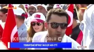 Kenan İmirzalıoğlu & Kıvanç Tatlıtuğ | Yenikapı rally (7/8/2016)