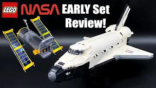 LEGO NASA Discovery Space Shuttle EARLY Review! Set 10283