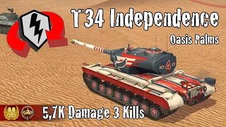 T34 Independence  |  5,7K Damage 3 Kills  |  WoT Blitz Replays