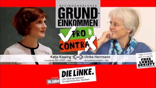 Katja Kipping und Ulrike Herrmann - Grundeinkommen