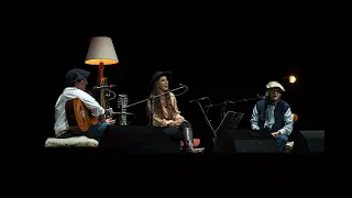 Encuentro en el escenario Juan Carlos Lopez y Catherine Vergnes