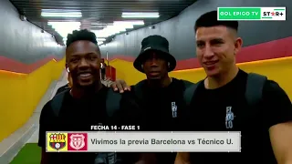 VIVIMOS LA PREVIA DE BARCELONA SC vs. TECNICO UNIVERSITARIO EN VIVO