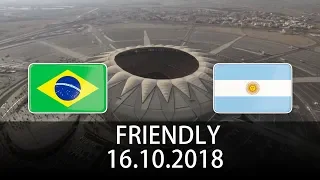 Brazil vs Argentina - International Friendly - PES 2019