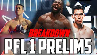 PFL 1 PRELIM BREAKDOWN/PREDICTIONS!││CSC││ANOTHER YEAR!