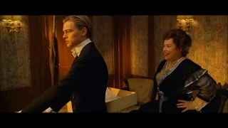 Titanic - (033.1) Molly le presta un traje a Jack para asistir a la cena HD 60fps