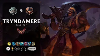 Tryndamere Top vs Rumble - KR Grandmaster Patch 13.19