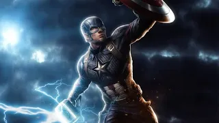 Captain America Lifts Thor's Hammer Mjolnir Scene AVENGERS 4 ENDGAME 2019 Movie CLIP 60FPS