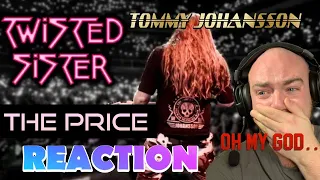 TOMMY JOHANSSON - The Price (Twisted Sister) Cover | REACTION (I never cried this much....)