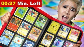 Trading For EVERY ORIGINAL POKÉMON in 48 Hours or LOSE THEM ALL! (Pokemon Card Challenge)