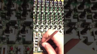 Cleaning Mixer Faders