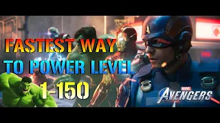 Marvel's Avengers: Fastest Way To POWER LEVEL 150! Super FAST! (Easy Gear, Isos & Levels)